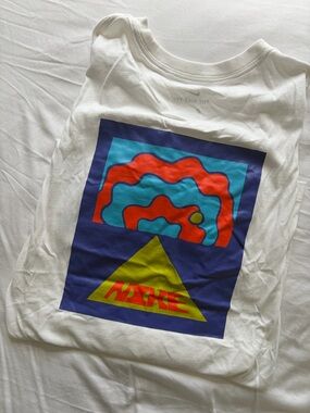 Nike White Dri-FIT Crew Tee